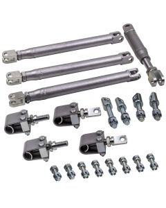 Universal Sidecar Installation U-Clamp Frame Mounts Struts Kit compatible for Honda