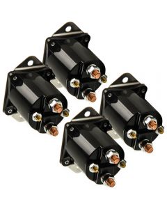 4x 12V Solenoid Switch 1013609 for Club Car compatible for DS 1984-Up/Precedent Gas compatible for Golf Cart