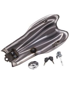 10L 2.6 Gas Fuel Tank compatible for Suzuki Compatible for Honda Compatible for Yamaha Cafe Racer Motorcycle