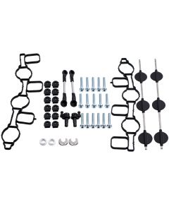 Intake Manifold Swirl Flap Kit compatible for Audi A4/6/8 Q7 compatible for VW TOUAREG Phaeton 2.7 3.0 TDI