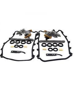 Left + Right compatible for AUDI 4.2L V8 Timing Chain Tensioner Gasket Set Kit -- Pair