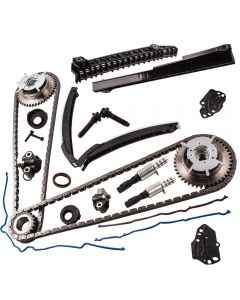 Timing Chain Kit+Cam Phaser+ Gasket compatible for Ford 5.4L TRITON 3-Valve F150 2005-2010
