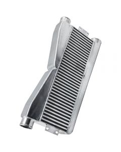 Universal Aluminum Twin Turbo Intercooler 28 x 12 x 3 2.5 Inlet 3 Outlet